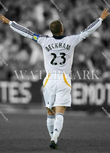 Cs28 david beckham back - beckham, los