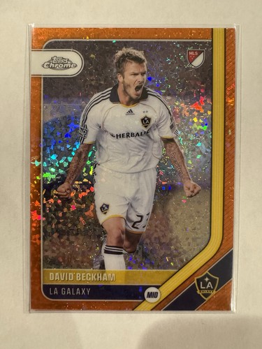 Topps david beckham galaxy - david, la