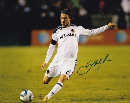 Foto firmata david beckham - firmata,